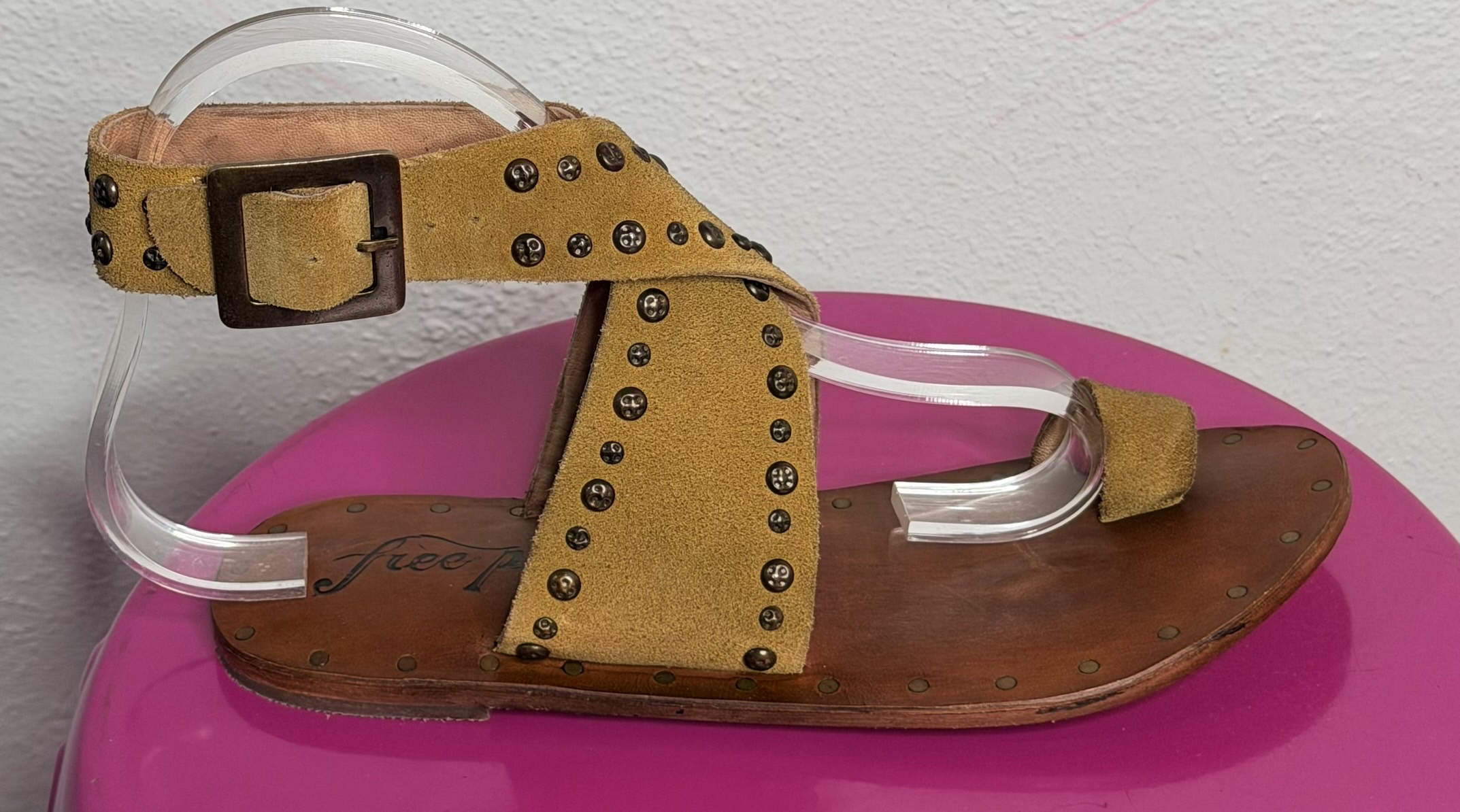 Free People Nassau Wrap Sandal All Leather - Image 2