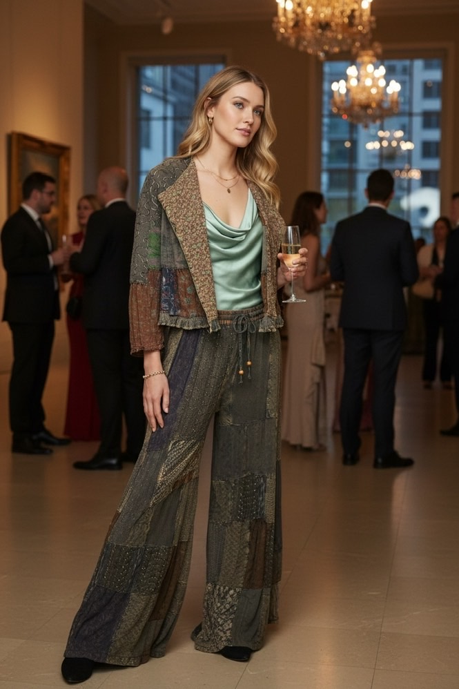 Bolero Patchwork Jacket
