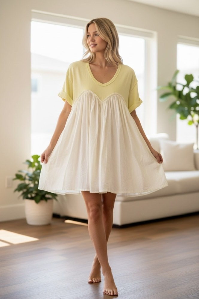 Free People Cotton S/S Dress
