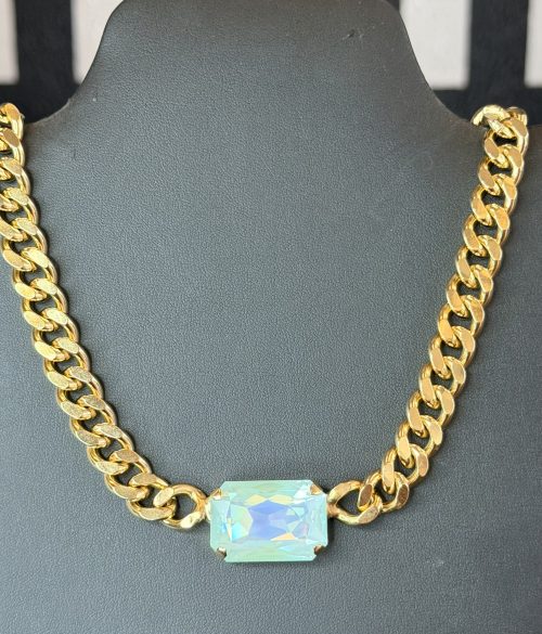 Tova Darcy Necklace in Ultra Mint Moon